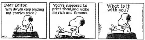 snoopy rejection